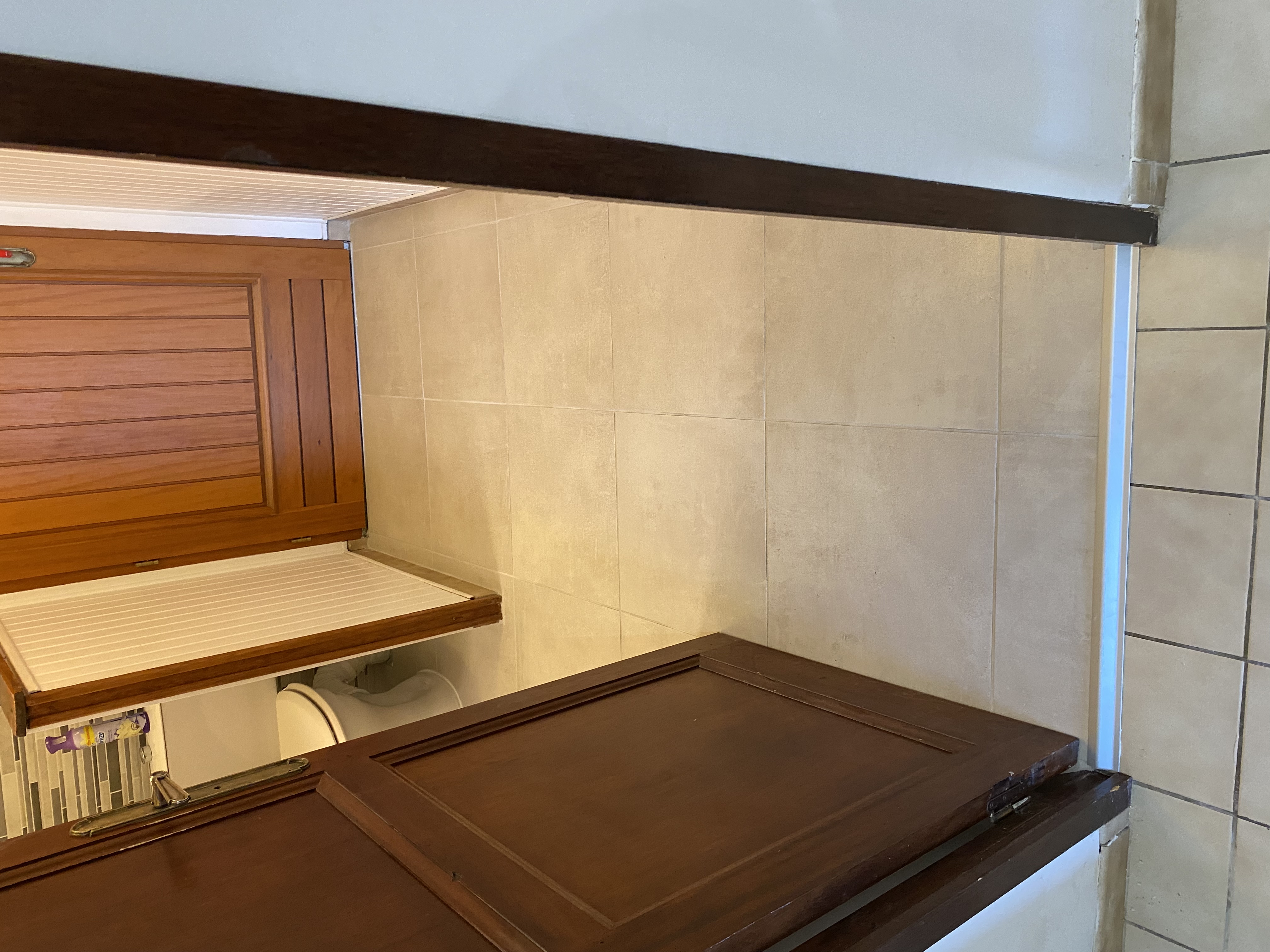 Zoom joints raccords carrelage mosaïque